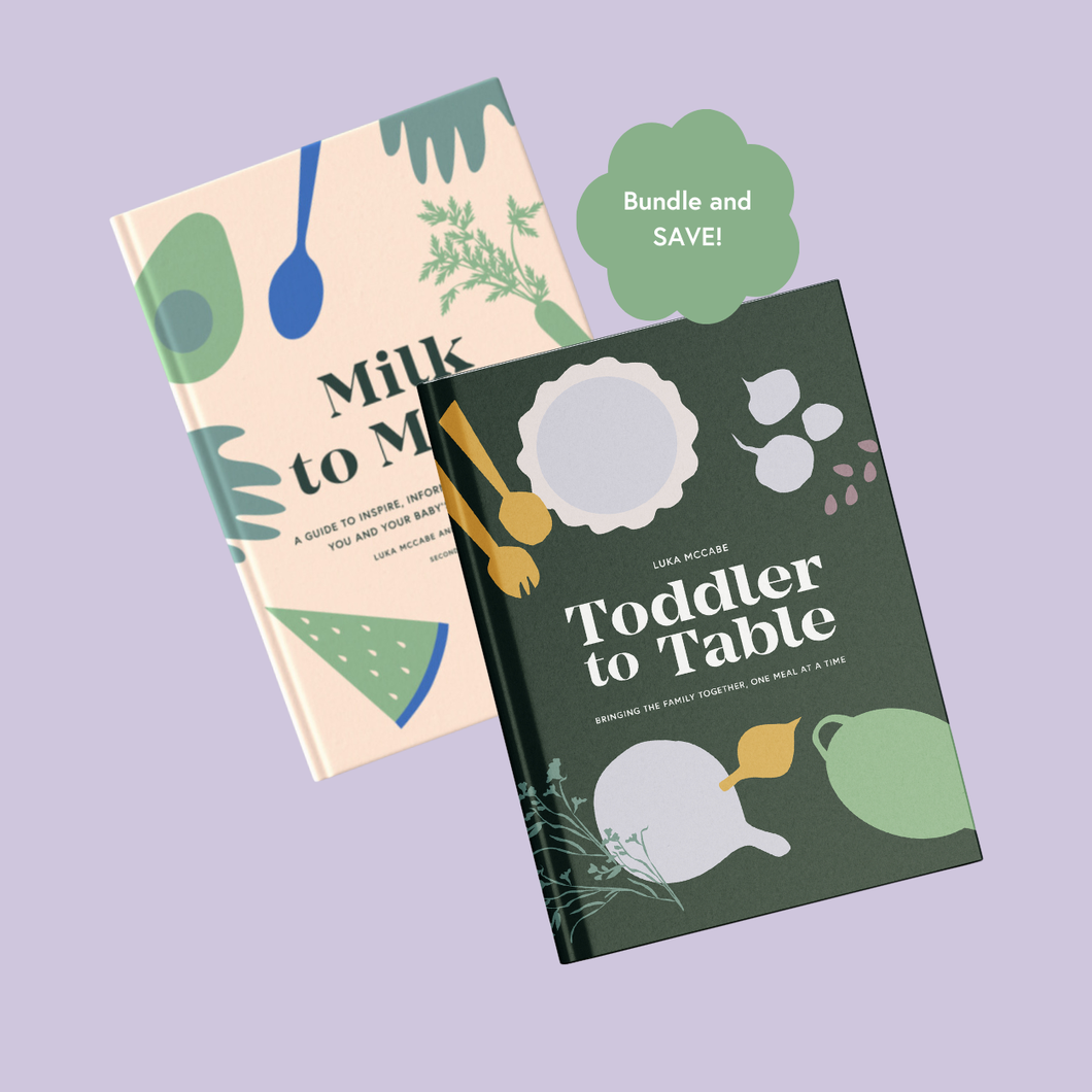 PREORDER - Bundle Toddler to Table and Milk to Meals